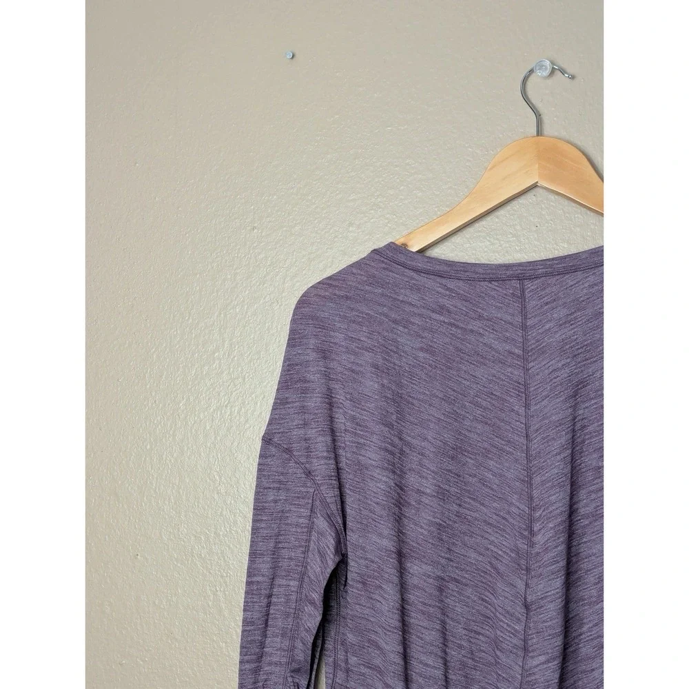 Lululemon Swiftly Tech Long-Sleeve Shirt‎ 2.0 Size 10 Lavender Length Workout